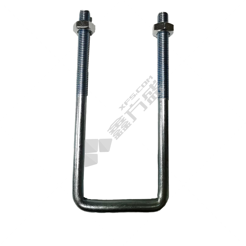 镀锌 4.8级 方U型丝含螺母 M10 180mm 43mm