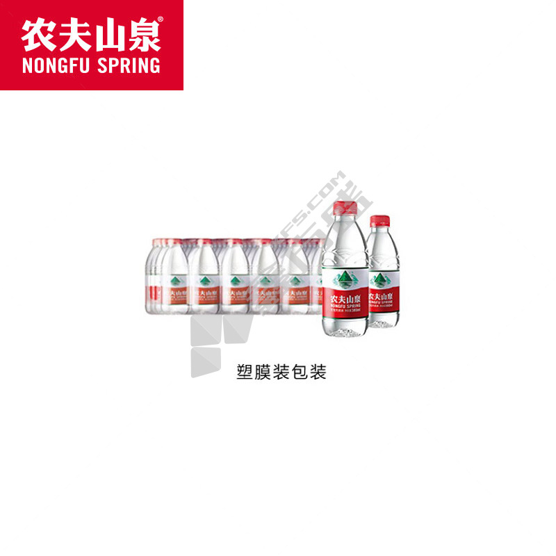 农夫山泉 白膜装饮用天然水 380ml 24瓶/箱