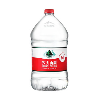 农夫山泉 白膜装饮用天然水 5L 4瓶/箱
