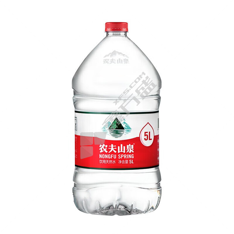 农夫山泉 白膜装饮用天然水 5L 4瓶/箱