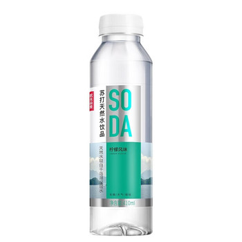 农夫山泉 箱装苏打水 410ml 柠檬风味 24瓶/箱