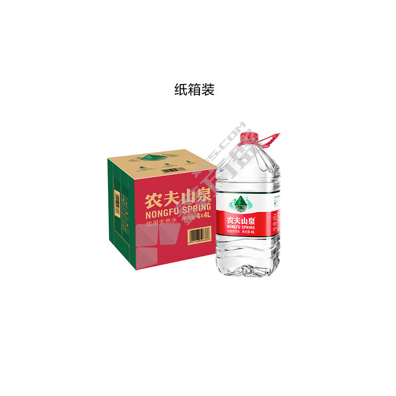 农夫山泉 箱装饮用天然水 4l 4瓶/箱