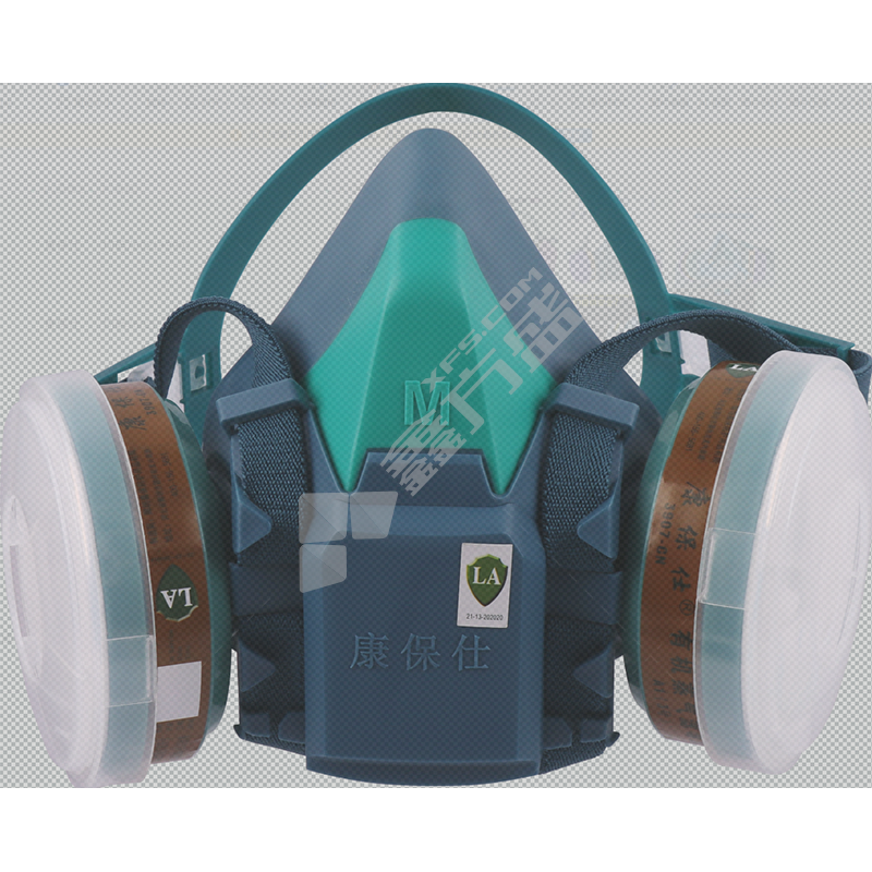 康保仕 6051 双核防尘毒半面具套装 均码 6051