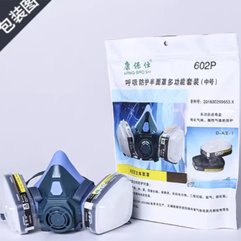 康保仕 602P 防尘毒半面具套装 均码 602P