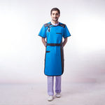 双鹰 正穿半袖防辐射衣 M 蓝色 0.35mmpb PA01