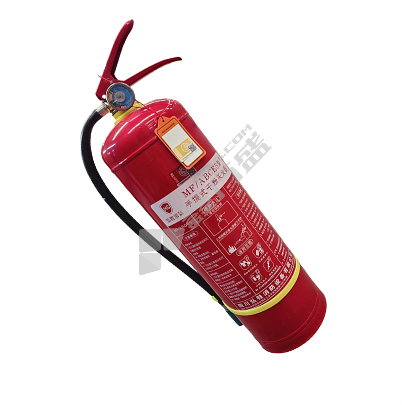 弘胜消防 手提式 新国标干粉灭火器 MF/ABCE5 5kg
