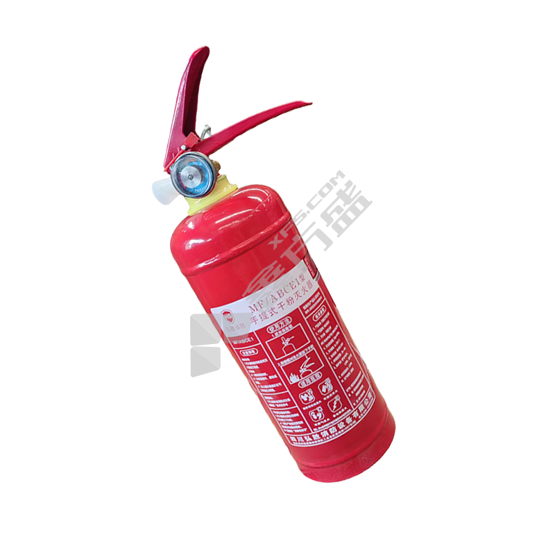 弘胜消防 手提式 新国标干粉灭火器 MF/ABCE1 1kg