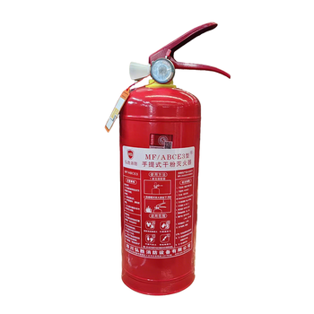 弘胜消防 手提式 新国标干粉灭火器 MF/ABCE3 3kg