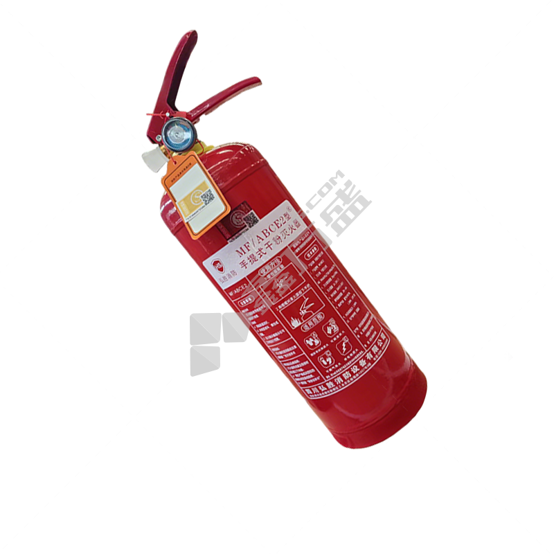 弘胜消防 手提式 新国标干粉灭火器 MF/ABCE2 2kg