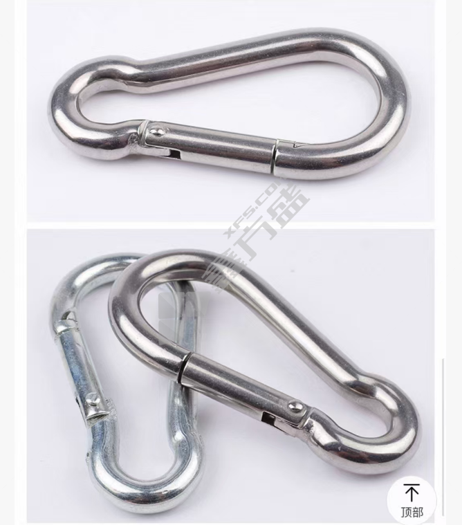 国产优品 救生扣 M6*60mm/304不锈钢
