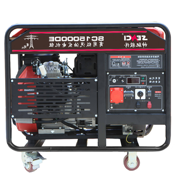 神驰SENCI 汽油发电机 SC15000DE 12kW 42L 电启动 单三相等功率 230V/400V