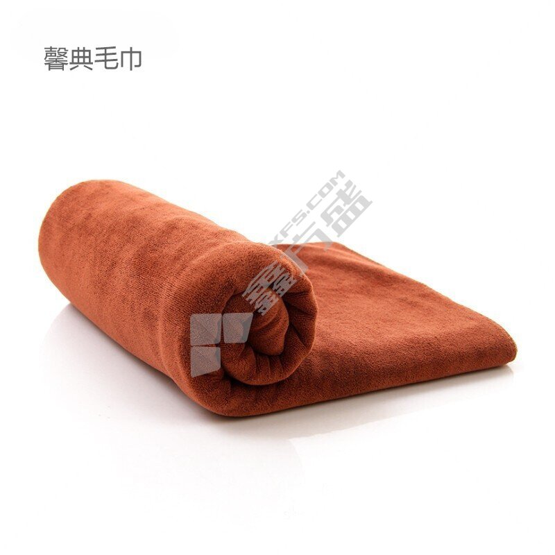 馨典 超细纤维毛巾 30*70cm 咖色 84g
