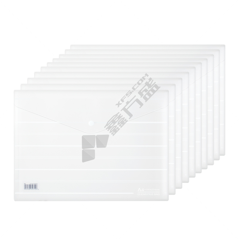 得力 8302 文件袋 A4 透明