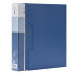 得力 5006 资料册 A4 蓝色 80页