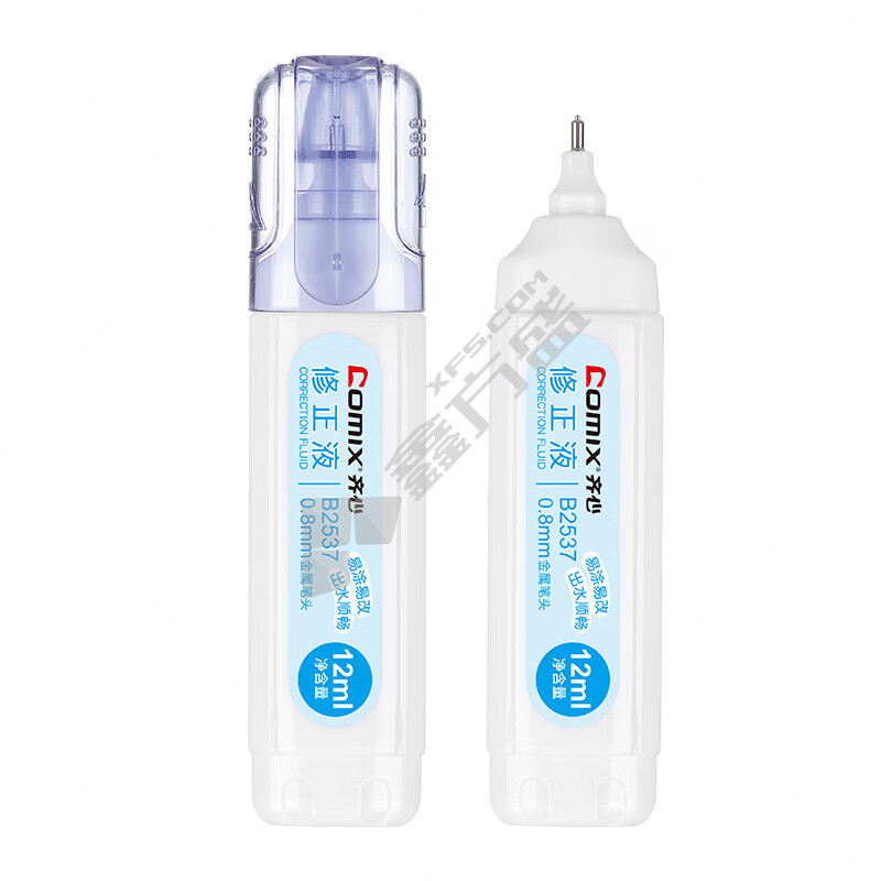 齐心 B2537 修正液 12ml