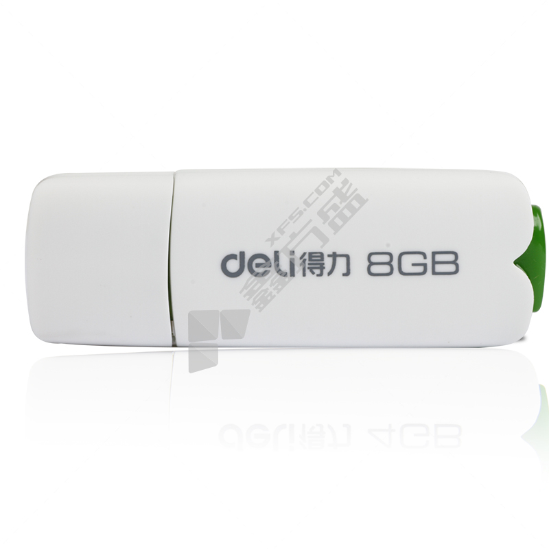 得力 3722 U盘 8G 白色 3722