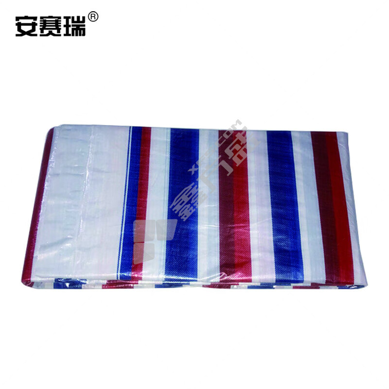 安赛瑞 PE 12450 加厚双膜彩条布 2.95*10m 彩色