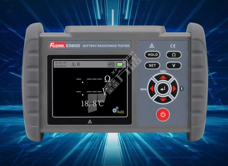 FUZRR 电池内阻测试仪 ES8020（蓝牙版）/0.000V~+71.00V