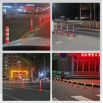 PU 弹力柱 700*70*175mm 红柱白膜