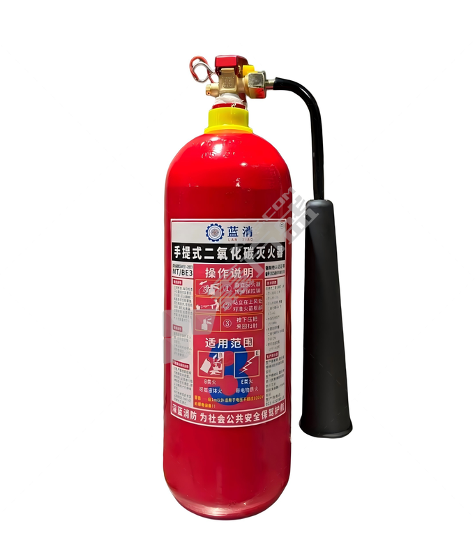 蓝消 手提式 新国标二氧化碳灭火器 MT/BE3/3kg