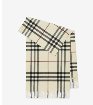 BURBERRY 80734861 男士围巾 200*52cm/石色