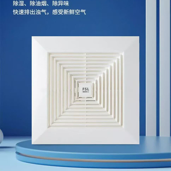 佛山照明 FSL-BPT-GZ 全塑天花管道滚珠电机换气扇 35W FSL-BPT-GZ 8寸