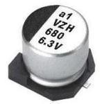 LELON/立隆 VZH221M1ETR-0810铝电解电容 VZH221M1ETR-0810