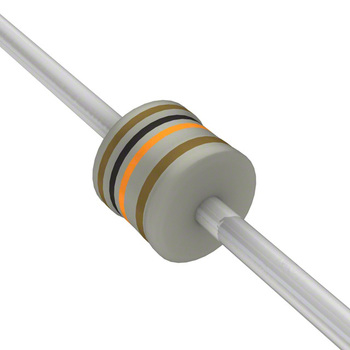 TE CONNECTIVITY LR0204F10K通孔电阻 LR0204F10K