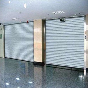 #白色成品铝合金卷闸门 3.59*5.02