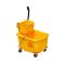 和一可塑 榨水车挤水车拖地桶 24L 黄色