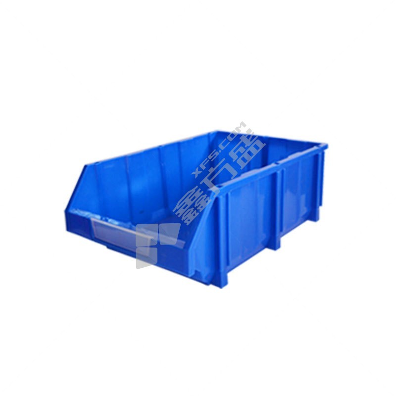 和一可塑 塑料组合零件盒立式物料盒 蓝;C2超厚500*385*240