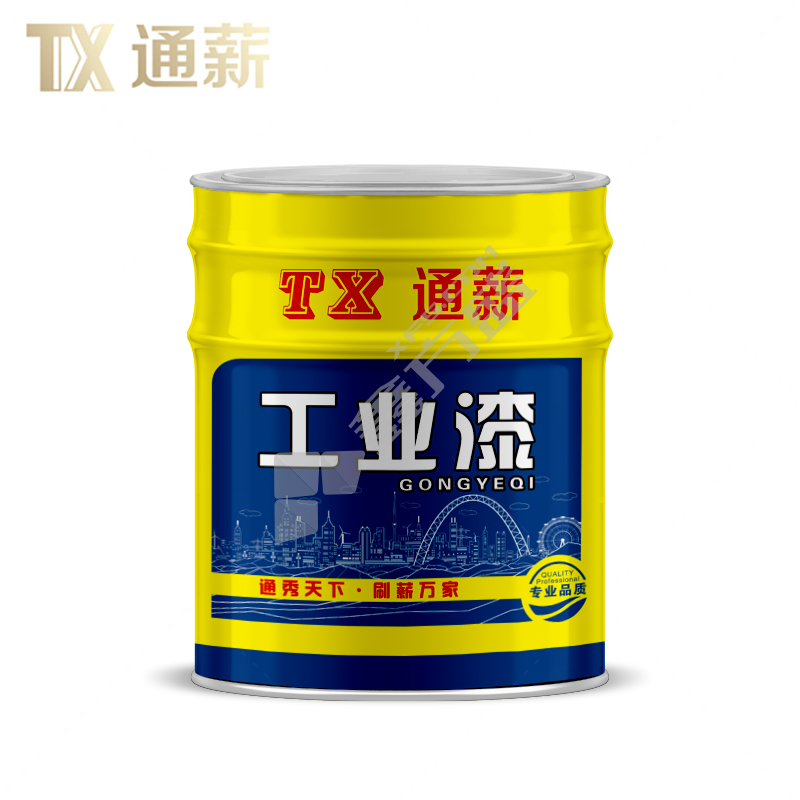 通薪 反光漆 底漆1L＋面漆1L/组 白色