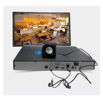 海康威视录像机音箱 刻录机音响 监控专用小音箱 环绕音效全面兼容简约轻便小巧便携 DS-AUL101