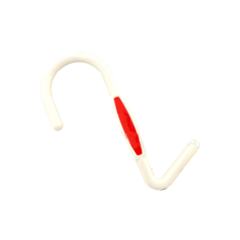 博美 高品质矿用电缆挂钩 PVC-18(短款一寸口径水袋挂钩) 白色
