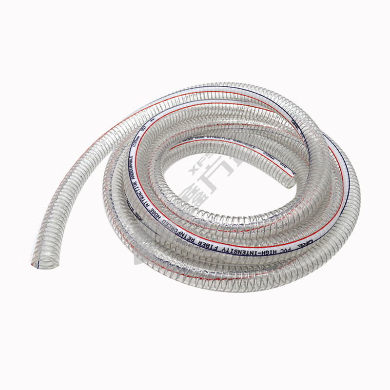 WJH- PVC透明钢丝增强软管 φ25 Pn1MPa PVC