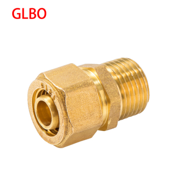 GLBO 水管接头配件铝塑外丝直接 2632