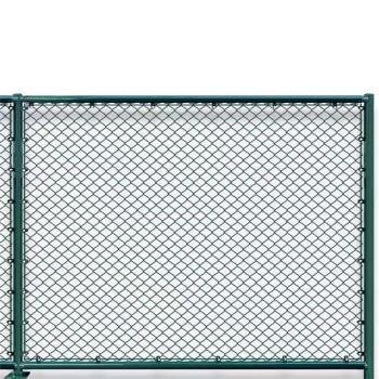 YW 定制体育场护栏 围栏 篮球场护栏足球场围栏防撞隔离铁丝网 高2米 双梁 立柱 （直径60mm 厚2mm） 横梁 （直径48mm 厚1.5mm）