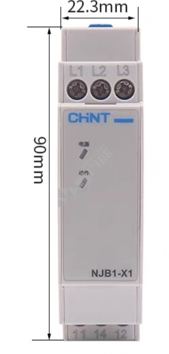 国产优品 相序与断相保护继电器NJB1-X1 三相380V 和三相220V 都可以用 (单位:个)-融创集采商城