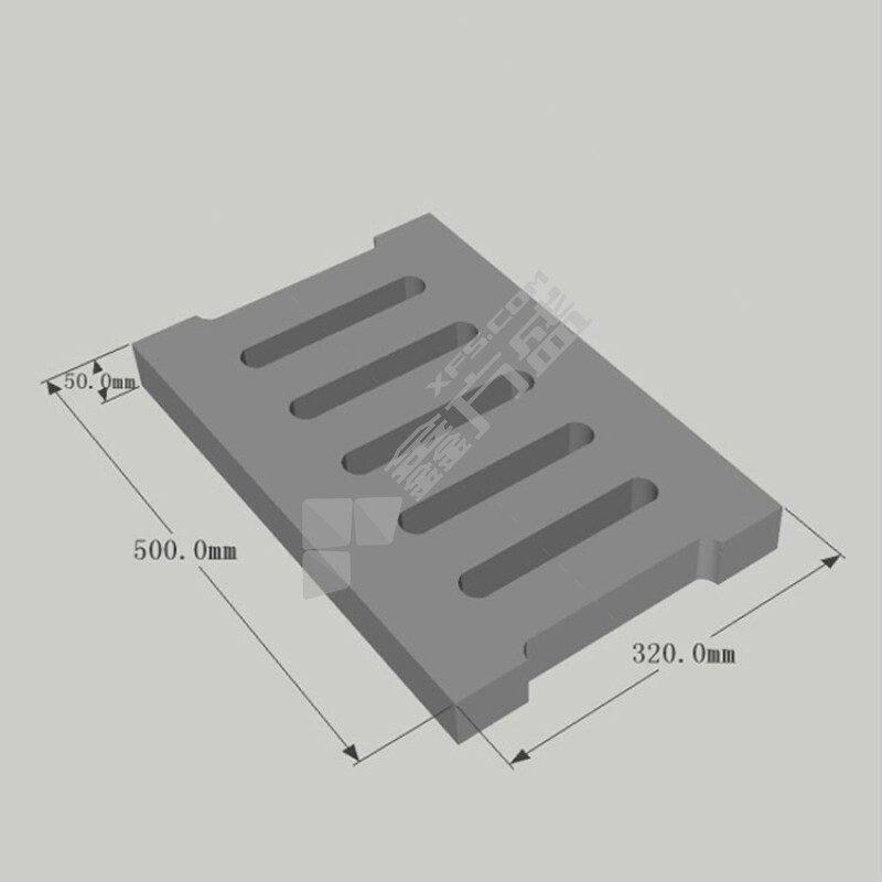 御舵 #御舵塑料水沟盖板 0.5*0.3*0.02m