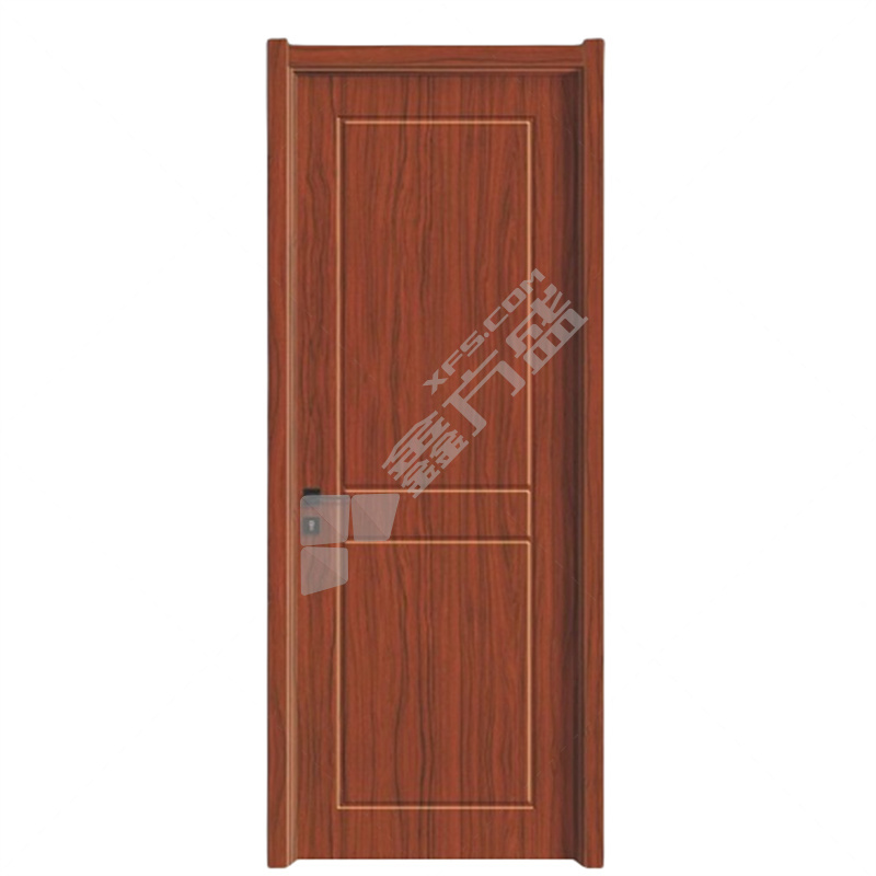 颂泰 木门 复合免漆现代简约室内门 门套带锁具 含安装 胡桃色