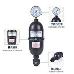 沪洋空气室式脉冲阻尼器 DN25(1L)+压力表