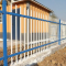 锌钢围墙护栏 1.8*3m，横梁0.6*4，竖杆0.4/蓝白