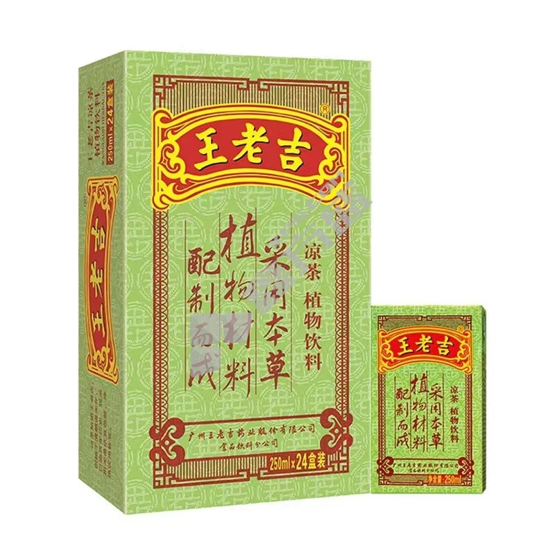 剑力 #王老吉 植物饮料 250ml/盒