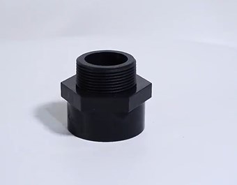UPVC外牙直通 DN32 （内径40mm）/1.6Mpa/灰