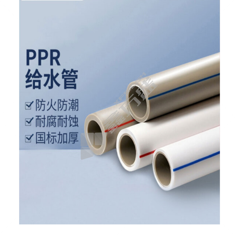 CGQ 冷热水用PP-R管材S3.2 GB DN25 白