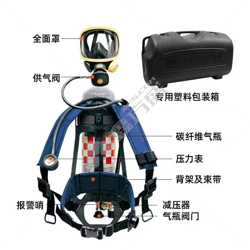 霍尼韦尔 C900正压式空气呼吸器 SCBA105K