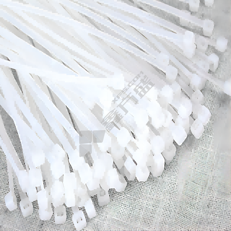 安赛瑞 尼龙扎带（500根装）2.6×200mm 白色捆扎带 布线绑扎带 安装材料 39823 500根/袋