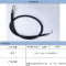 科维特 滑油橡胶软管 DN25,2.5MPa1.6米(包含接头)