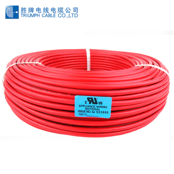 胜牌 三相线缆 UL1015-18A,34/0.178TS,红，610米/卷 红
