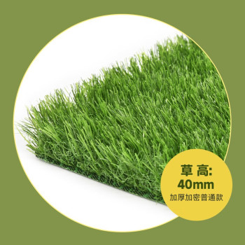 美家园 定制人造草坪地毯仿真草皮装饰植物 40毫米